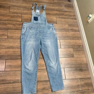 Women’s Old Navy Denim Jeans Bib Overalls Size 14